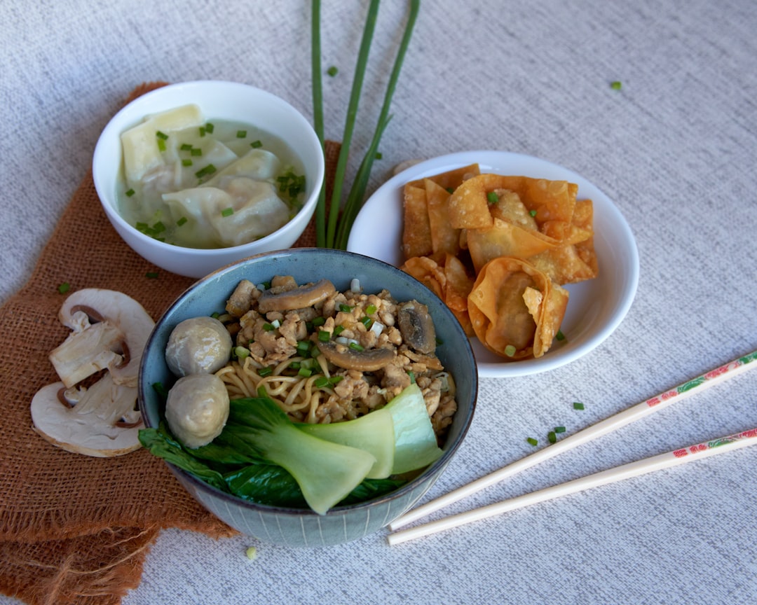 An assortment of colorful, wholesome traditional dishes
