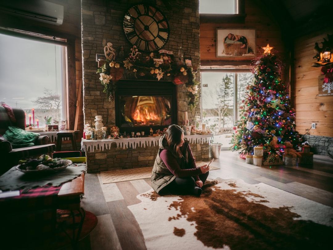 A woman looking overwhelmed during the holiday season.
